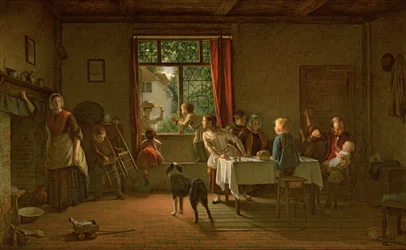 Gebratenes Schwein, 1862